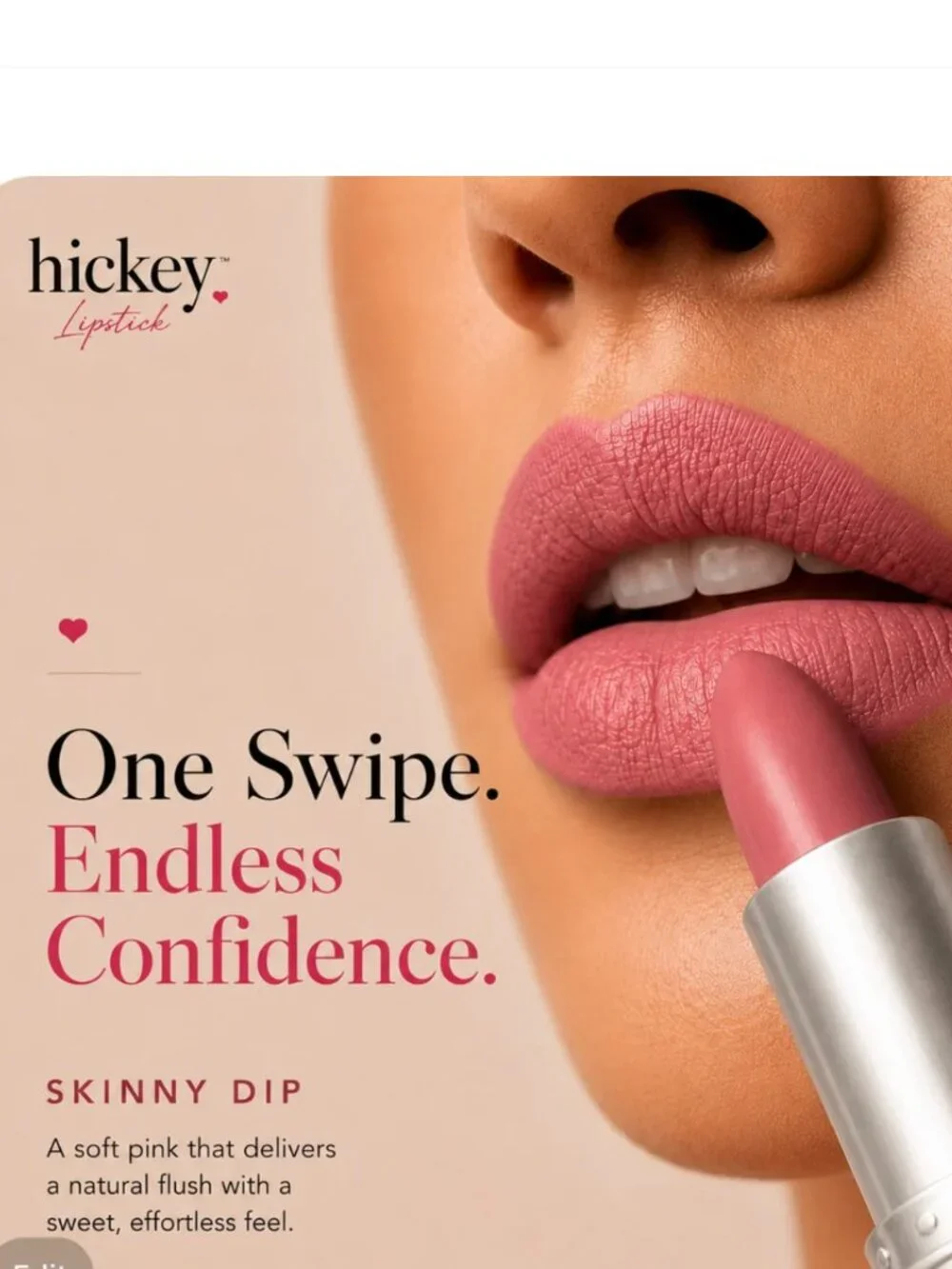 Hickey lipstick necklace